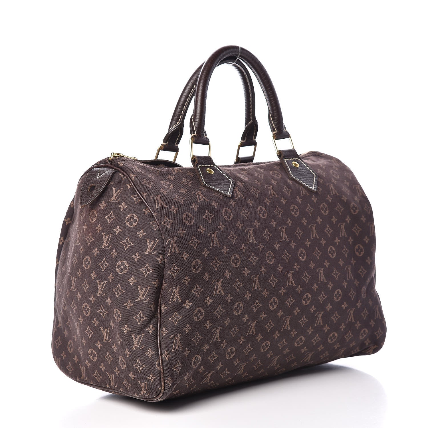 Louis Vuitton Mini Lin Speedy 30 Ebene 3 of 11