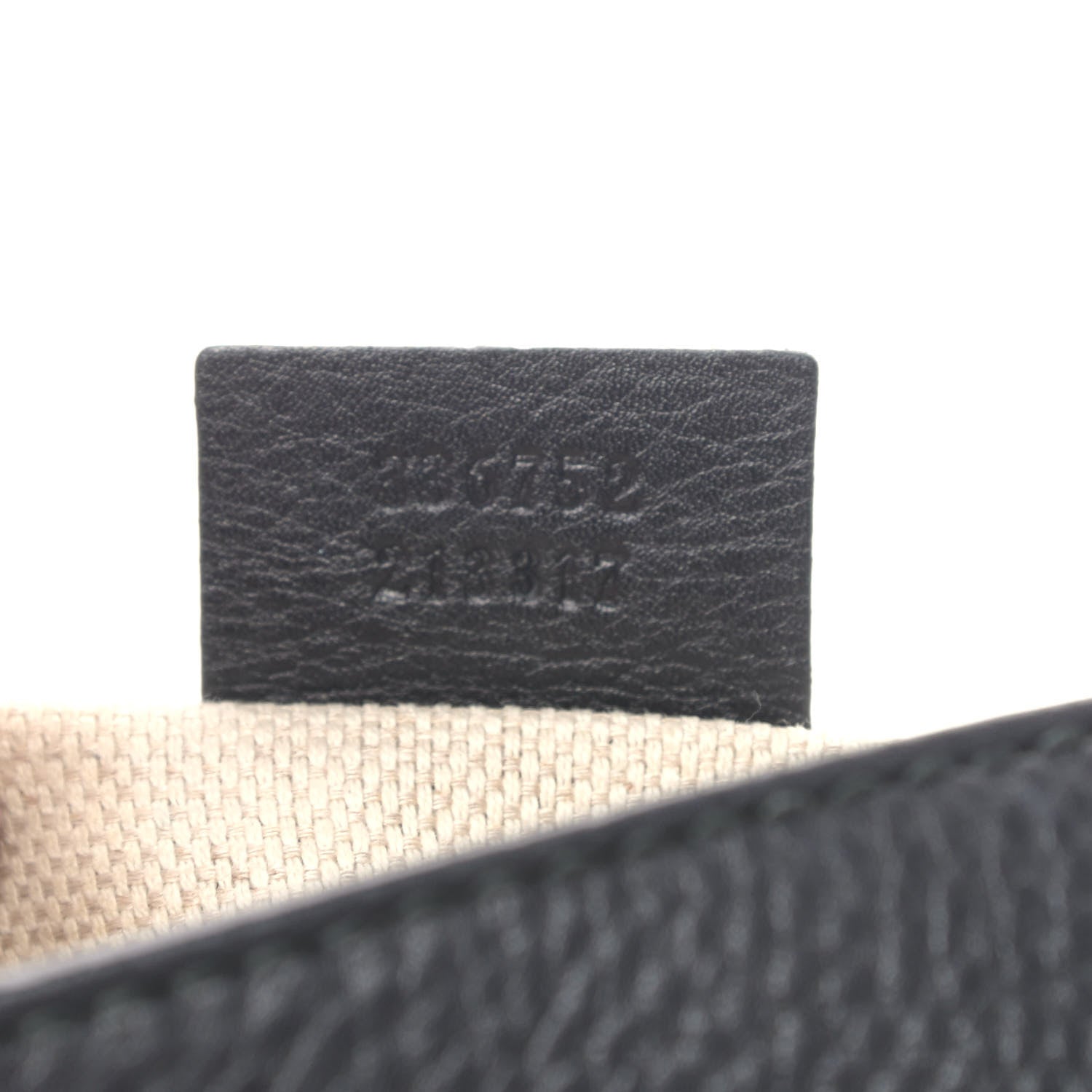 Gucci Pebbled Calfskin Medium Soho Flap Crossbody Black 9 of 21