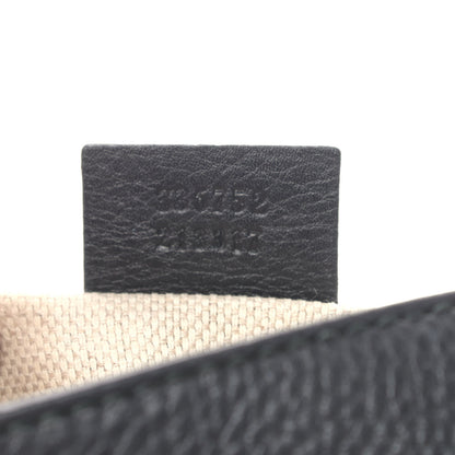 Gucci Pebbled Calfskin Medium Soho Flap Crossbody Black 9 of 21