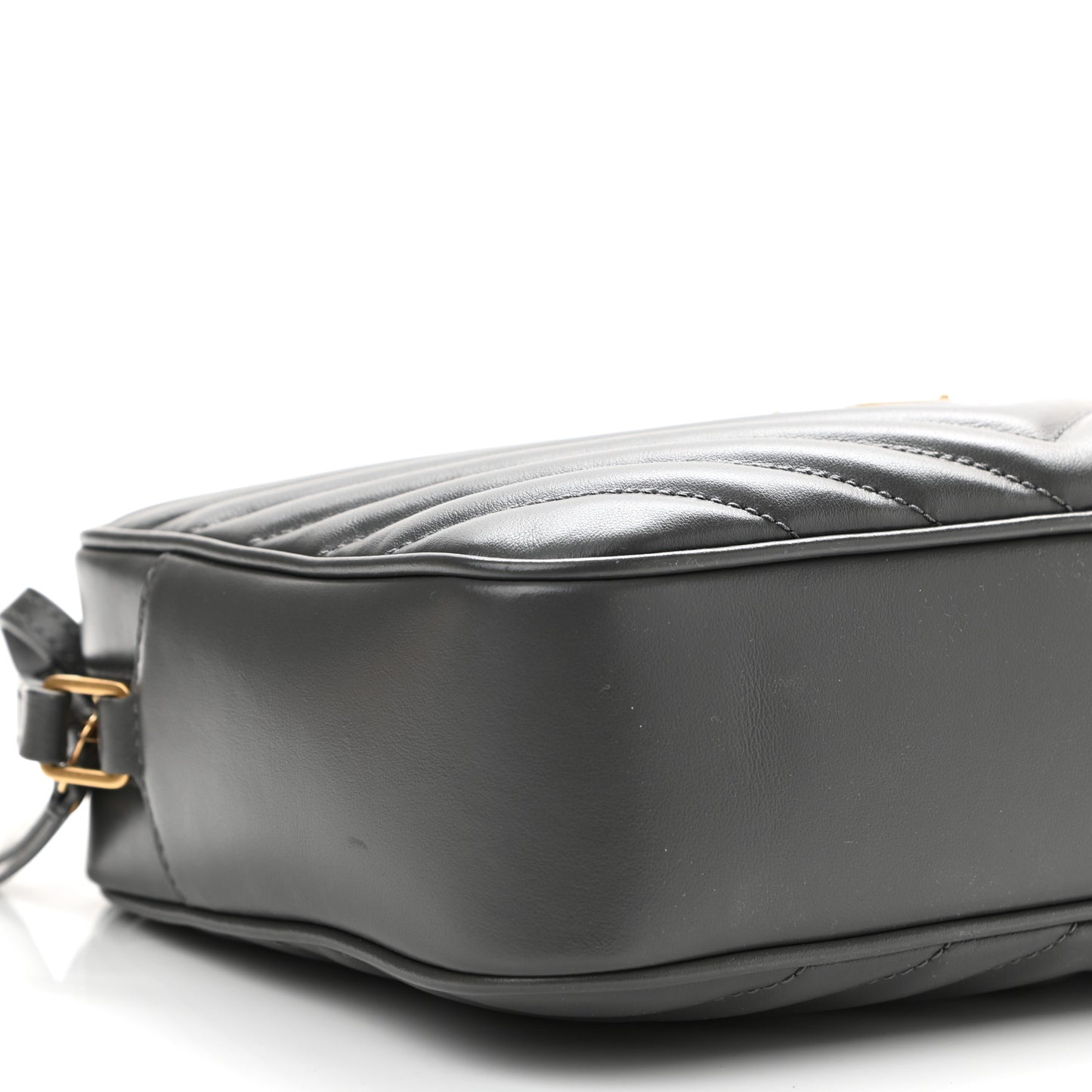 Calfskin Matelasse Monogram Lou Camera Bag Dark Smog