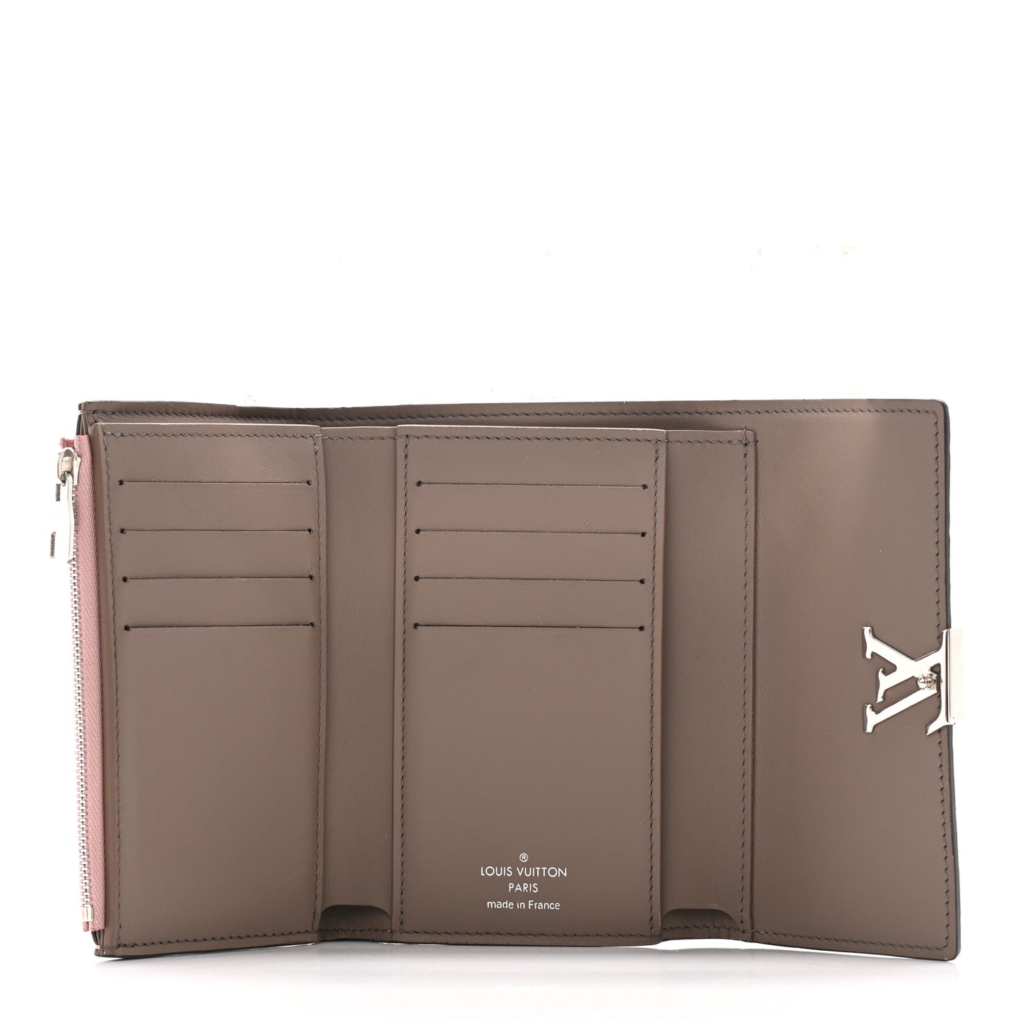 Taurillon Capucines Compact Wallet Magnolia