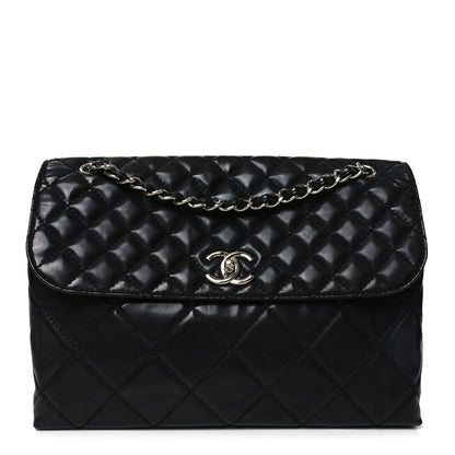 Chanel Vinyl Quilted In the Business Flap Bag Black 1 of 10