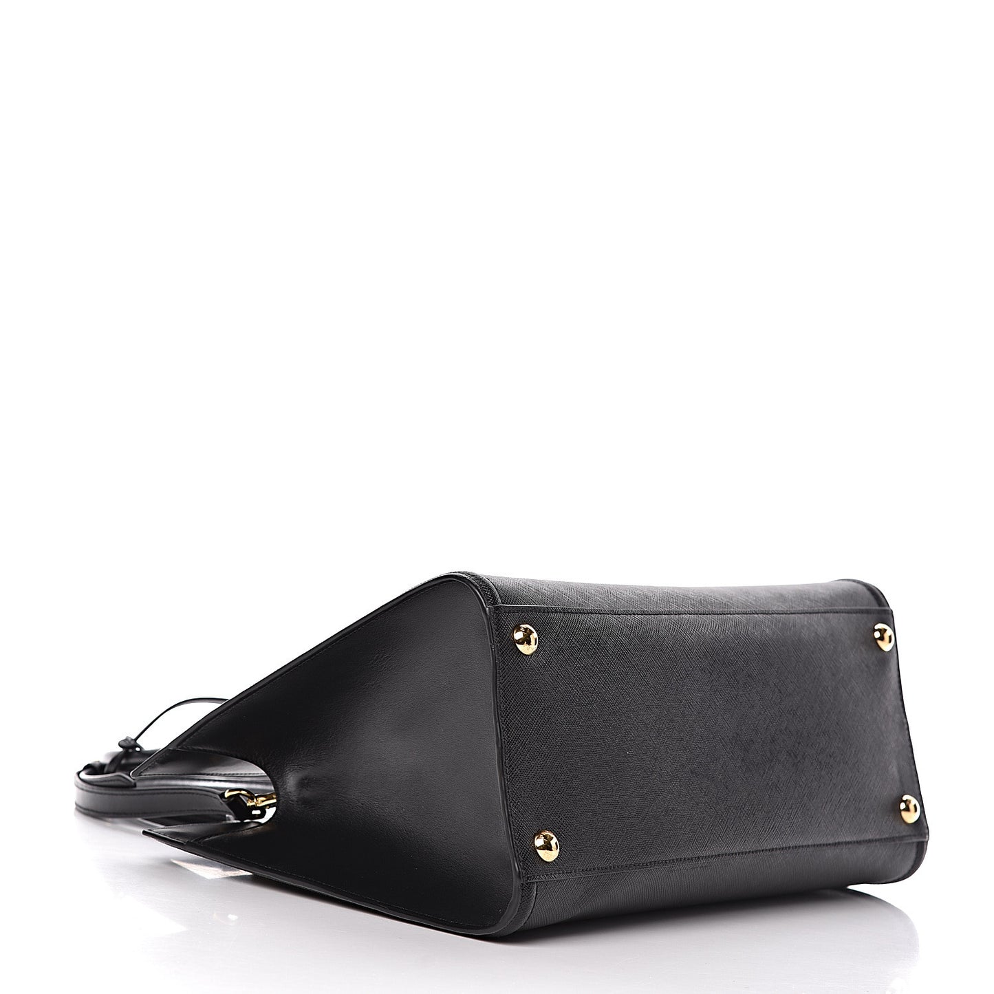 Saffiano Soft Calfskin Tote Black