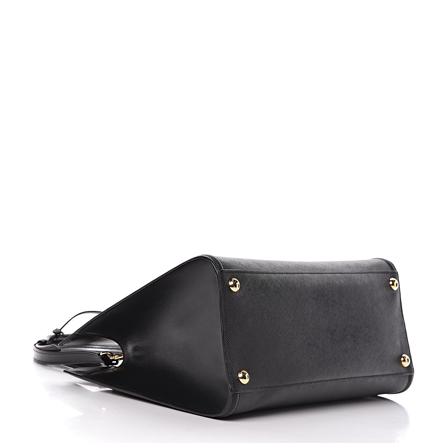Prada Saffiano Soft Calfskin Tote Black 5 of 11