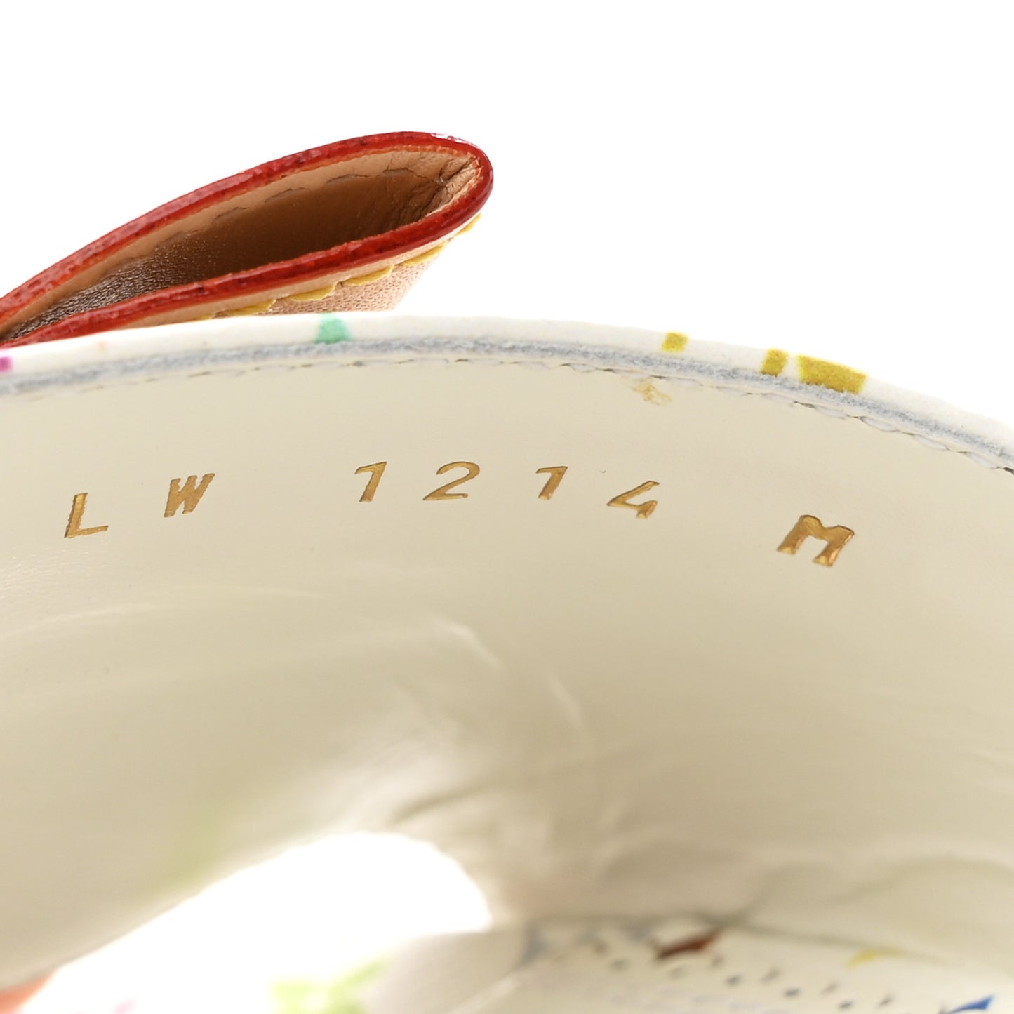 LV X TM Monogram Multicolor 6AM Flat Mule Sandals 36 White Multicolor