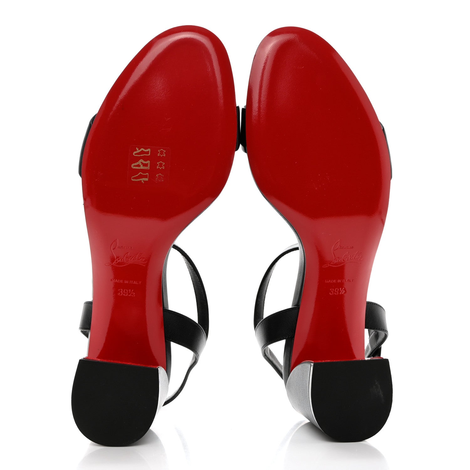 Christian Louboutin Nappa Miss Jane 55 Sandal Pumps 39.5 Black 5 of 8