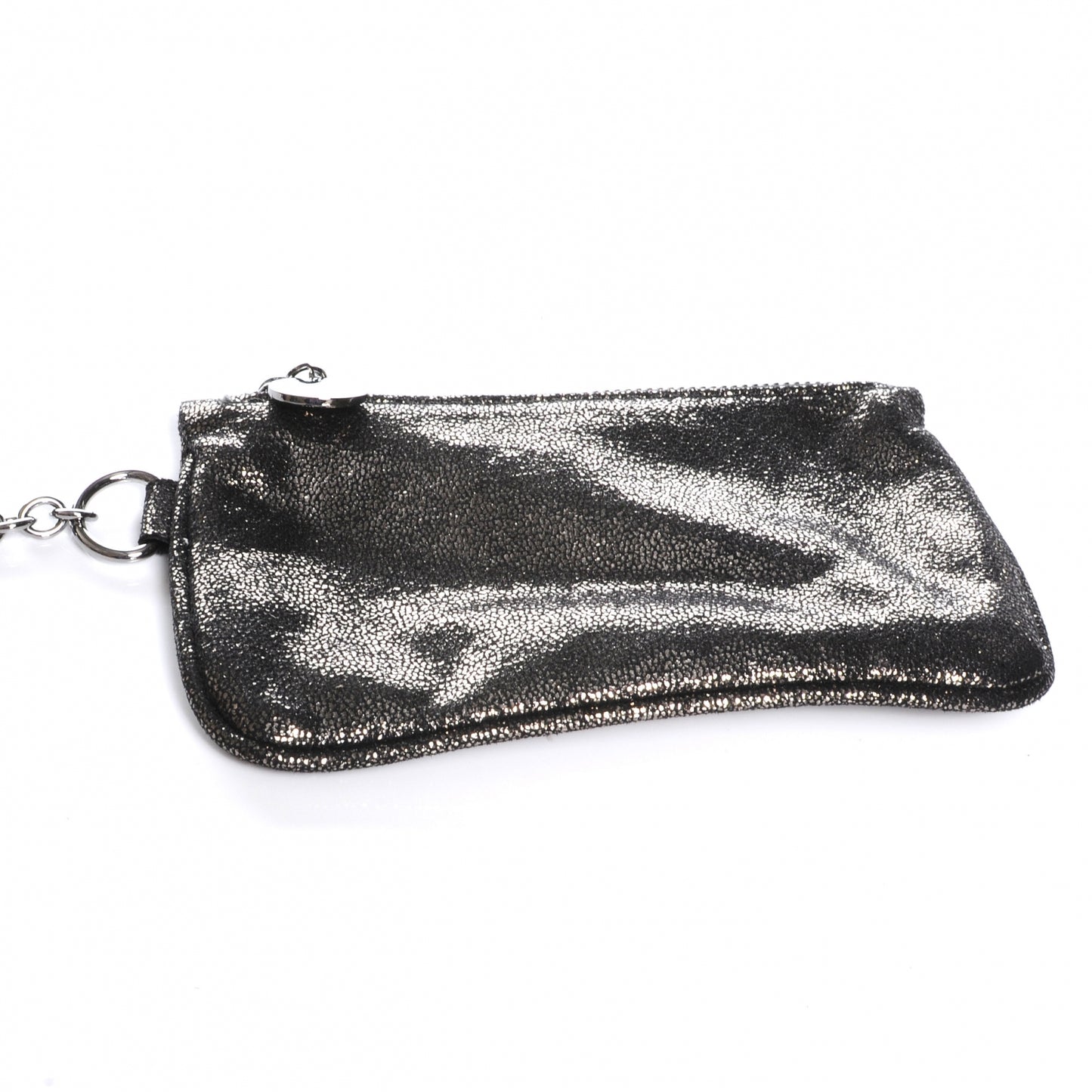 Faux Leather Falabella Chamois Tote Ruthenium