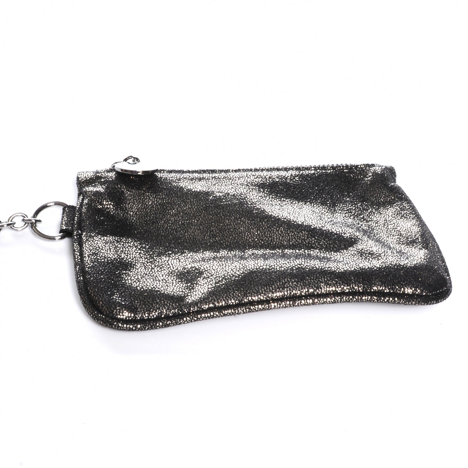 Stella McCartney Faux Leather Falabella Chamois Tote Ruthenium 6 of 8
