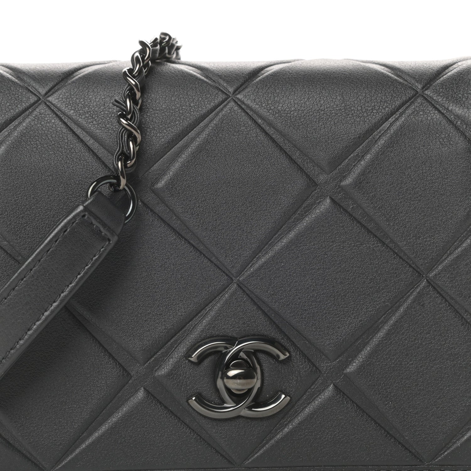 Chanel Calfskin Mini Propeller Flap Black 8 of 11