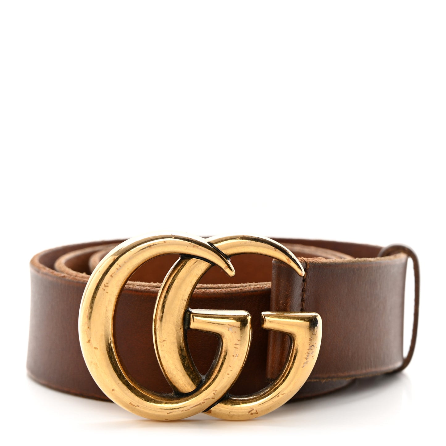 Faded Calfskin Double G 40mm Belt 80 32 Cuir