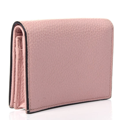 Gucci Cellarius Calfskin Blind for Love Animalier Card Case Perfect Pink 2 of 4