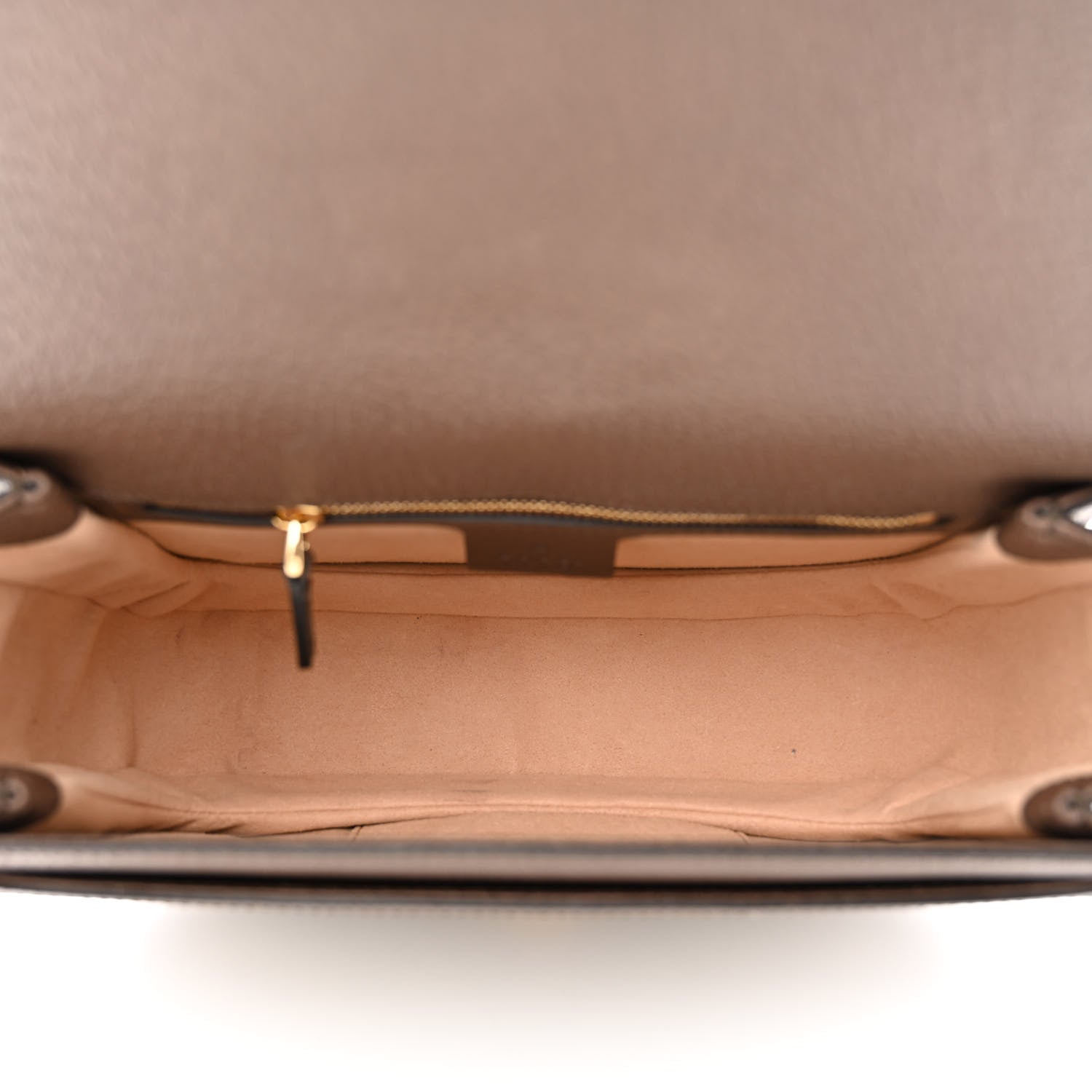 Gucci GG Supreme Monogram Web Small Ophidia Flap Messenger Bag Brown 5 of 10
