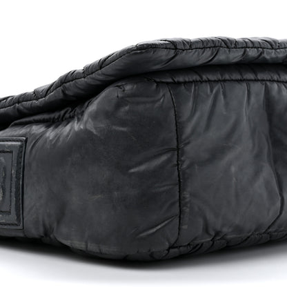 Chanel Nylon Small Coco Cocoon Messenger Bag Black 10 of 14
