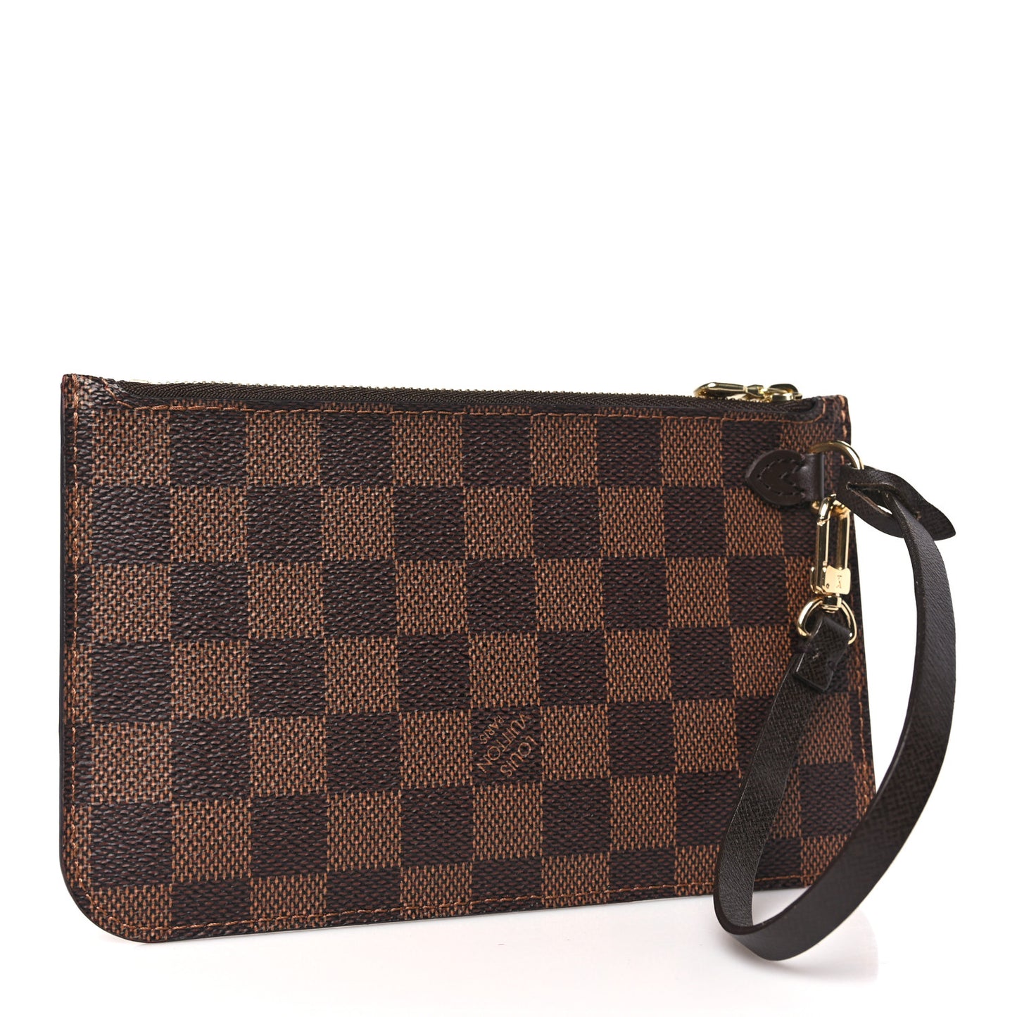 LOUIS VUITTON Damier Ebene Neverfull PM Pochette