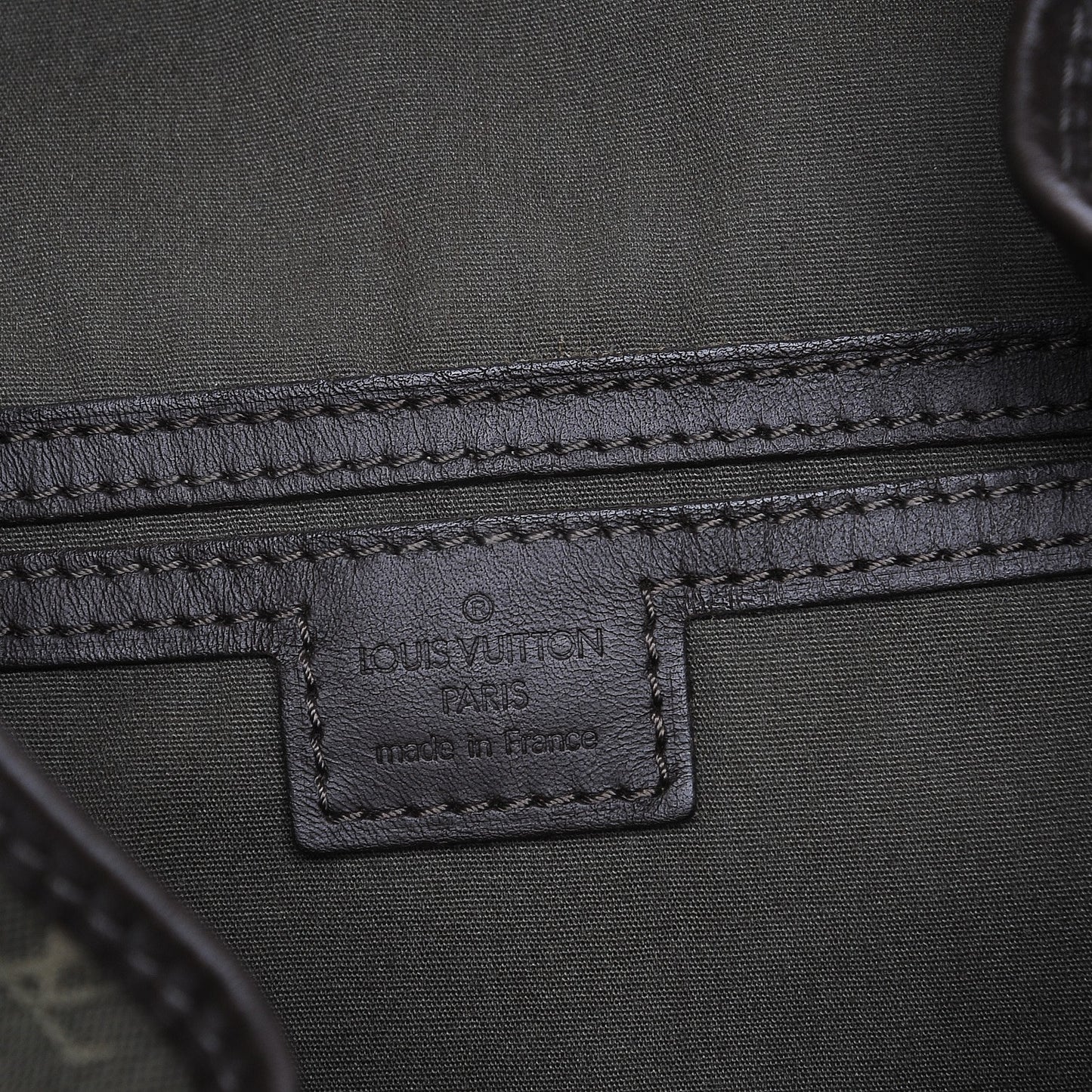 Mini Monogram Montsouris GM Backpack Kaki