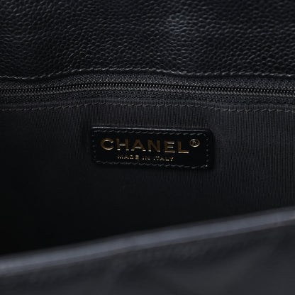 Chanel Caviar Quilted Grand Shopping Tote GST Black 8 of 10