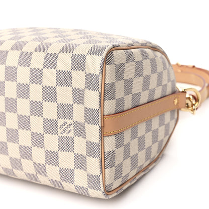 Louis Vuitton Damier Azur Speedy Bandouliere 25 9 of 10