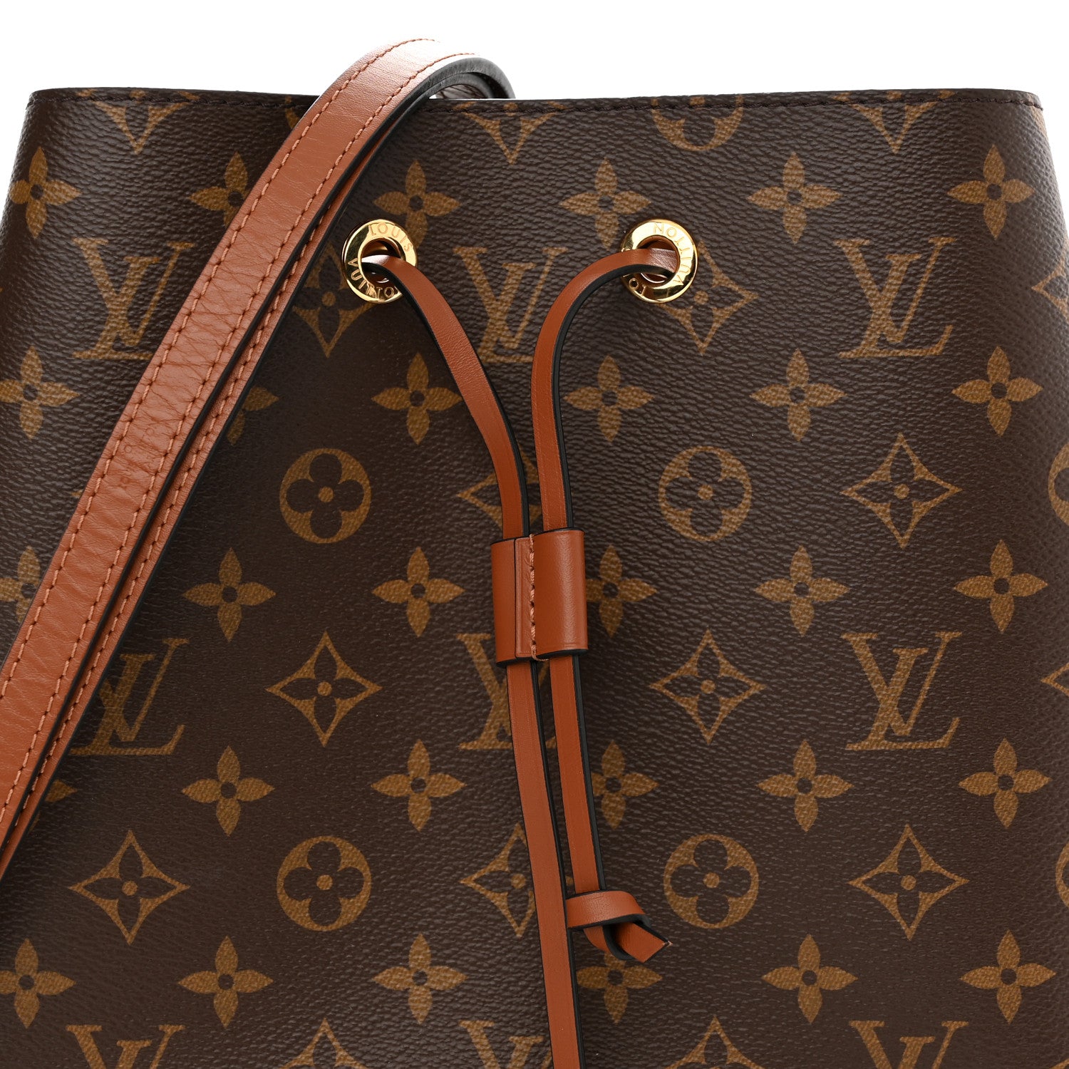 Louis Vuitton Monogram Neonoe MM Caramel 8 of 10