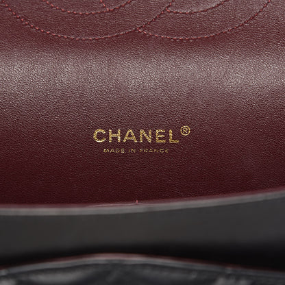 Chanel Lambskin Quilted Maxi Double Flap Black 6 of 17