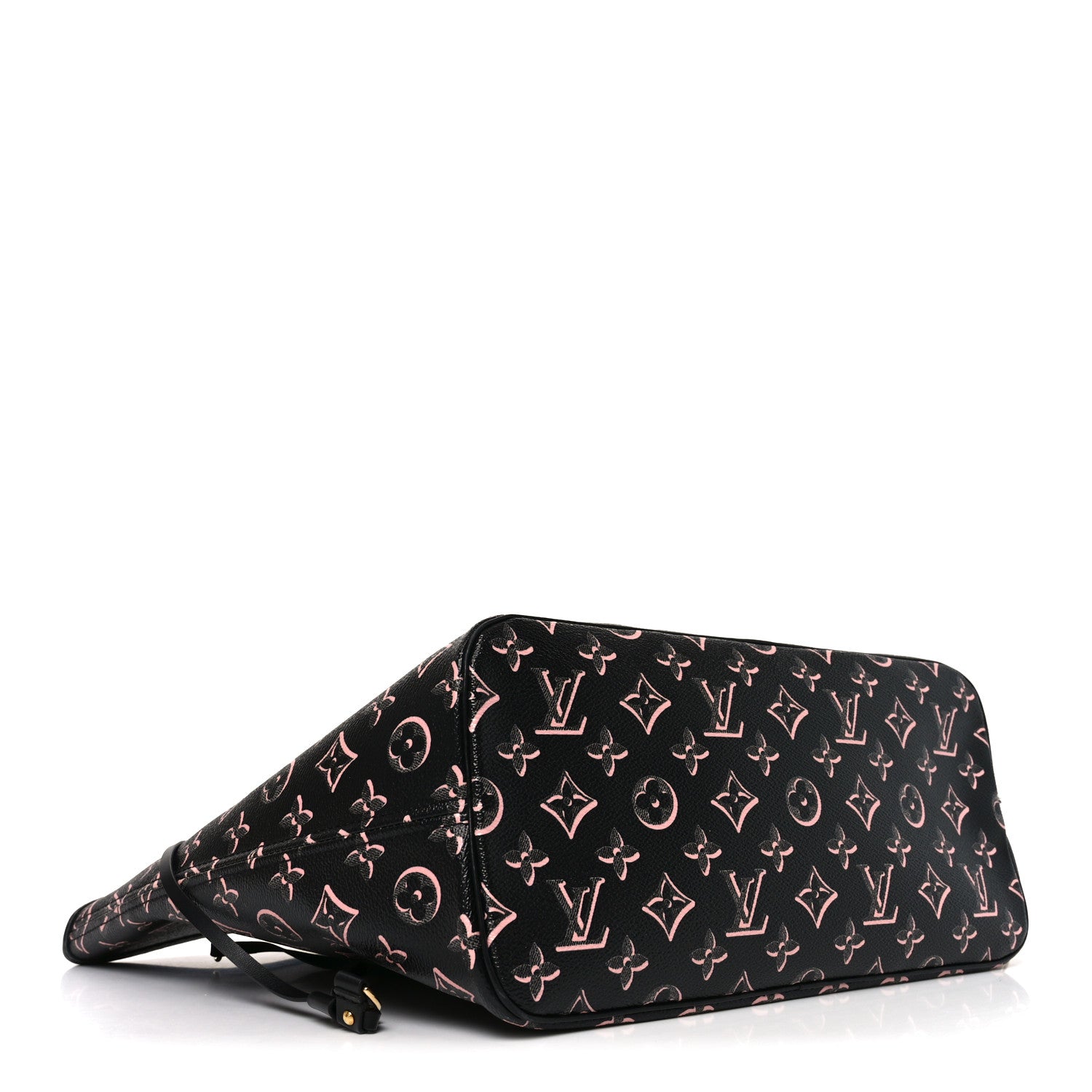 Louis Vuitton Monogram Fall For You Neverfull MM Black 5 of 12