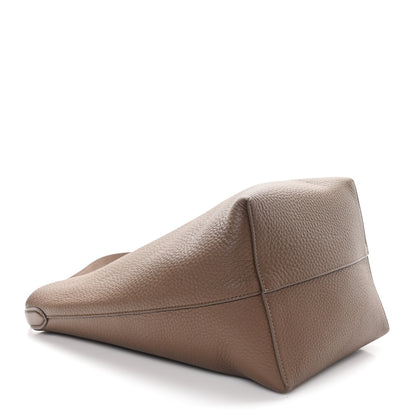 The Row Grained Calfskin Medium N/S Park Tote Dark Olive 4 of 9