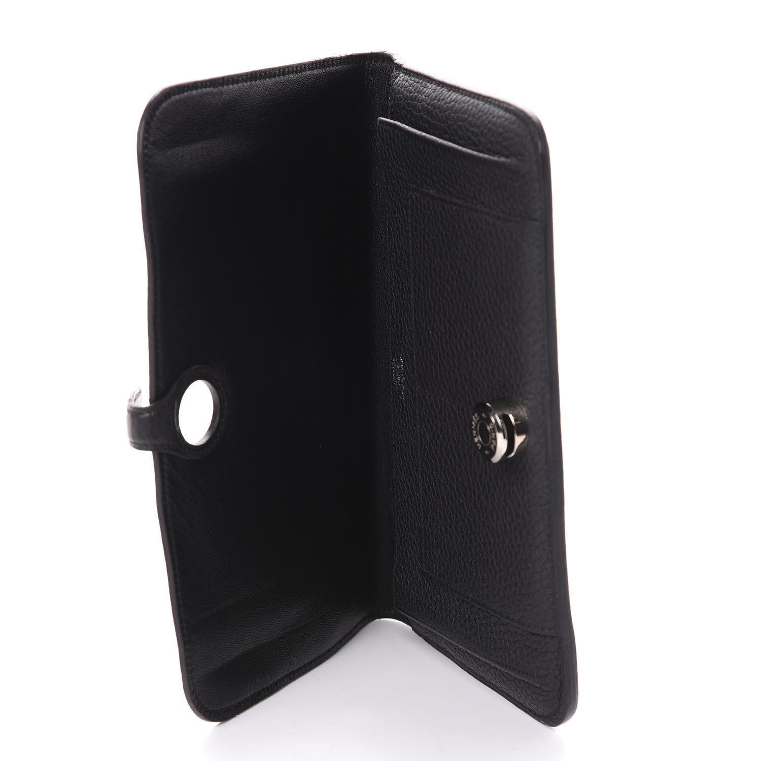 Hermes Togo Dogon Duo Wallet Black 5 of 7
