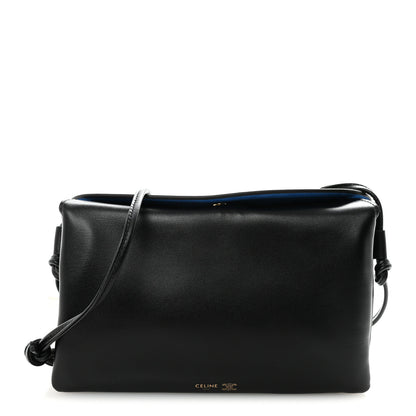 Celine Smooth Lambskin Trio Flap Black 1 of 10