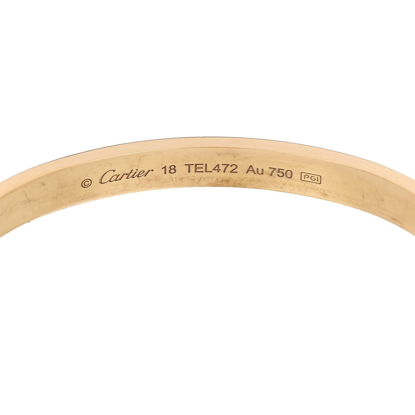 18K Yellow Gold LOVE Bracelet 18