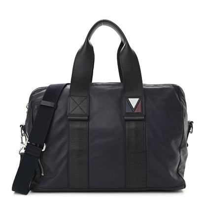 Louis Vuitton Calfskin Gaston V Start MM Navy 1 of 14