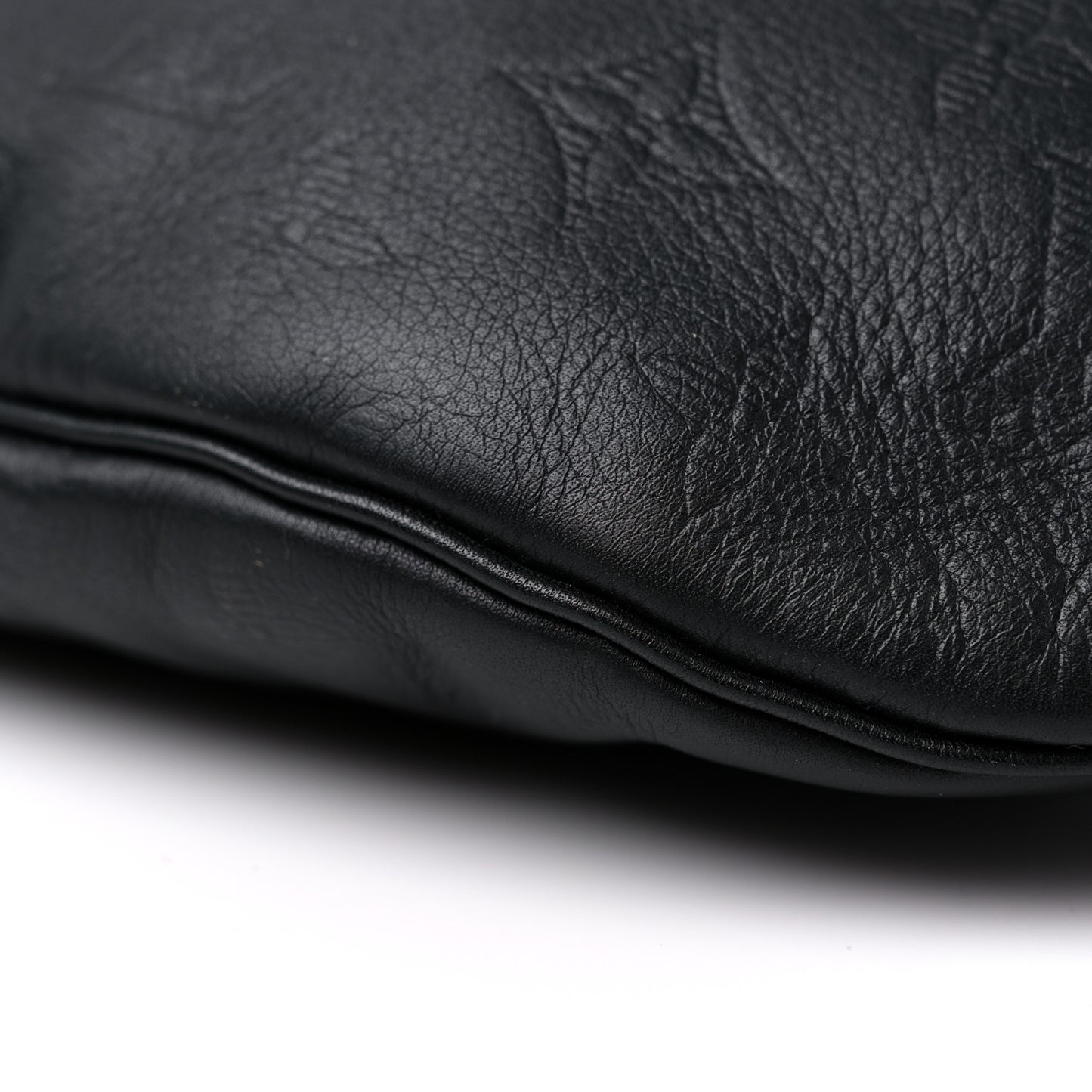 Calfskin Monogram Shadow Discovery Bumbag Black