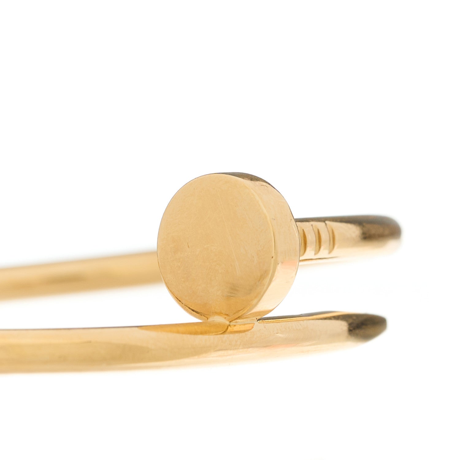 Cartier 18K Yellow Gold Juste Un Clou Bracelet 18 3 of 4