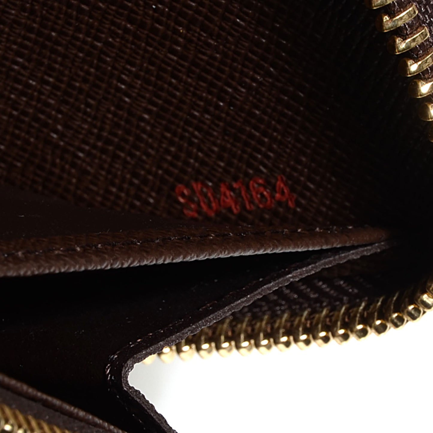 Damier Ebene Zippy Wallet
