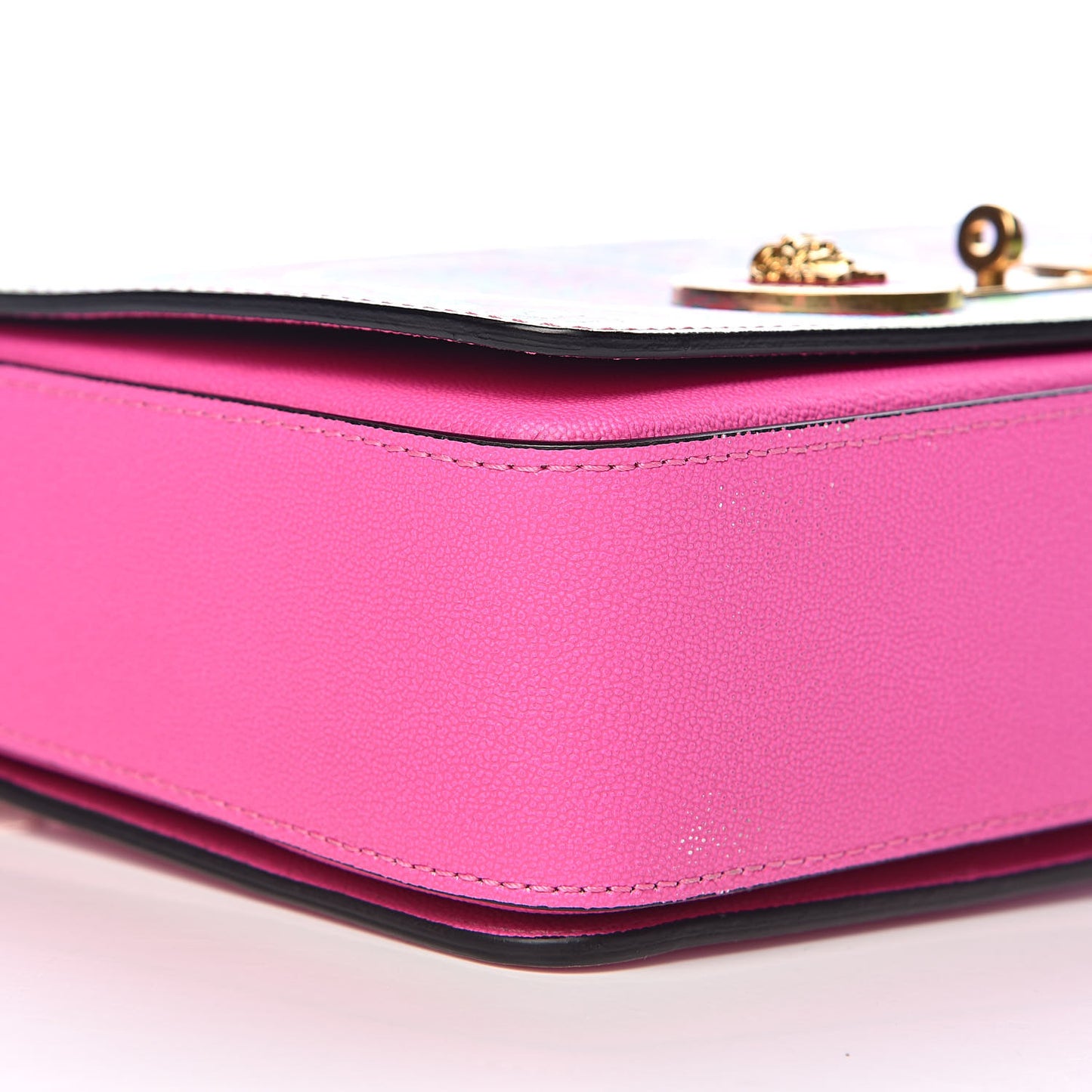 Calfskin Technicolor Baroque Print Medium Icon Chain Bag