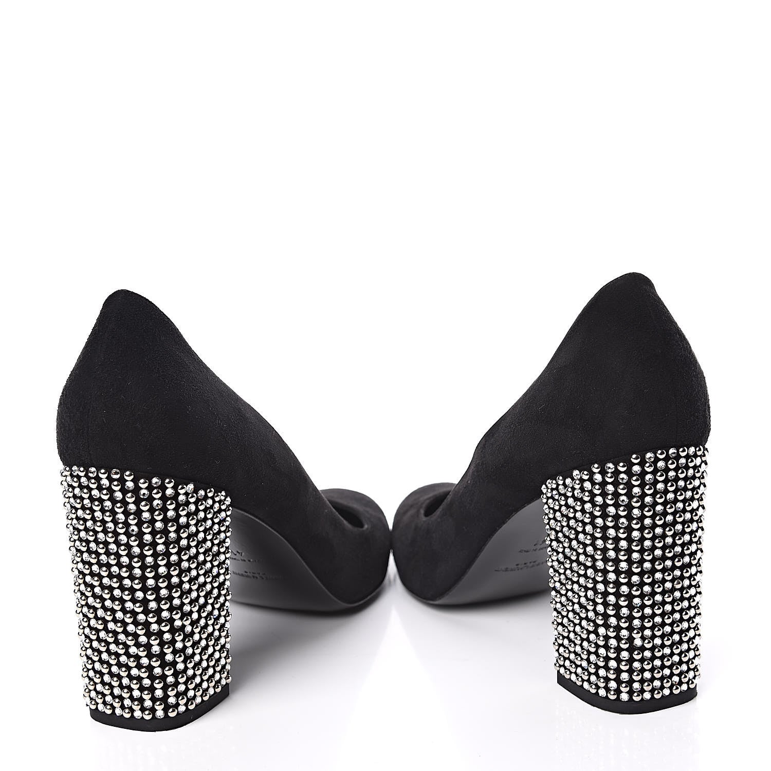 Saint Laurent Kid Scamosciato Babies 90 Pumps 41 Black 6 of 14