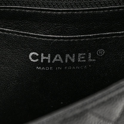 Chanel Caviar Quilted Jumbo Single Flap Black 6 of 16