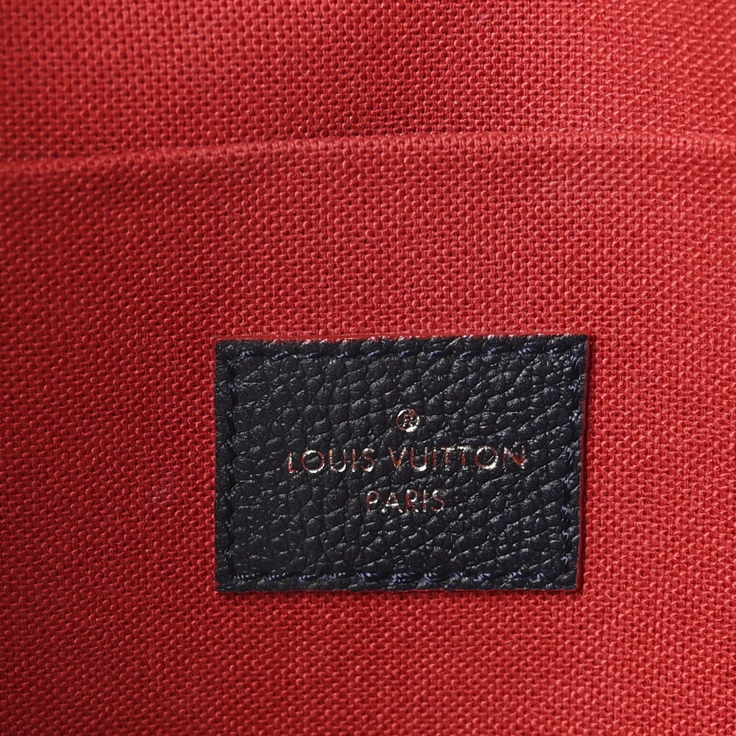 Empreinte Pochette Felicie Chain Wallet Marine Rouge