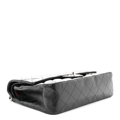 Chanel Lambskin Quilted Medium Double Flap Black 4 of 13