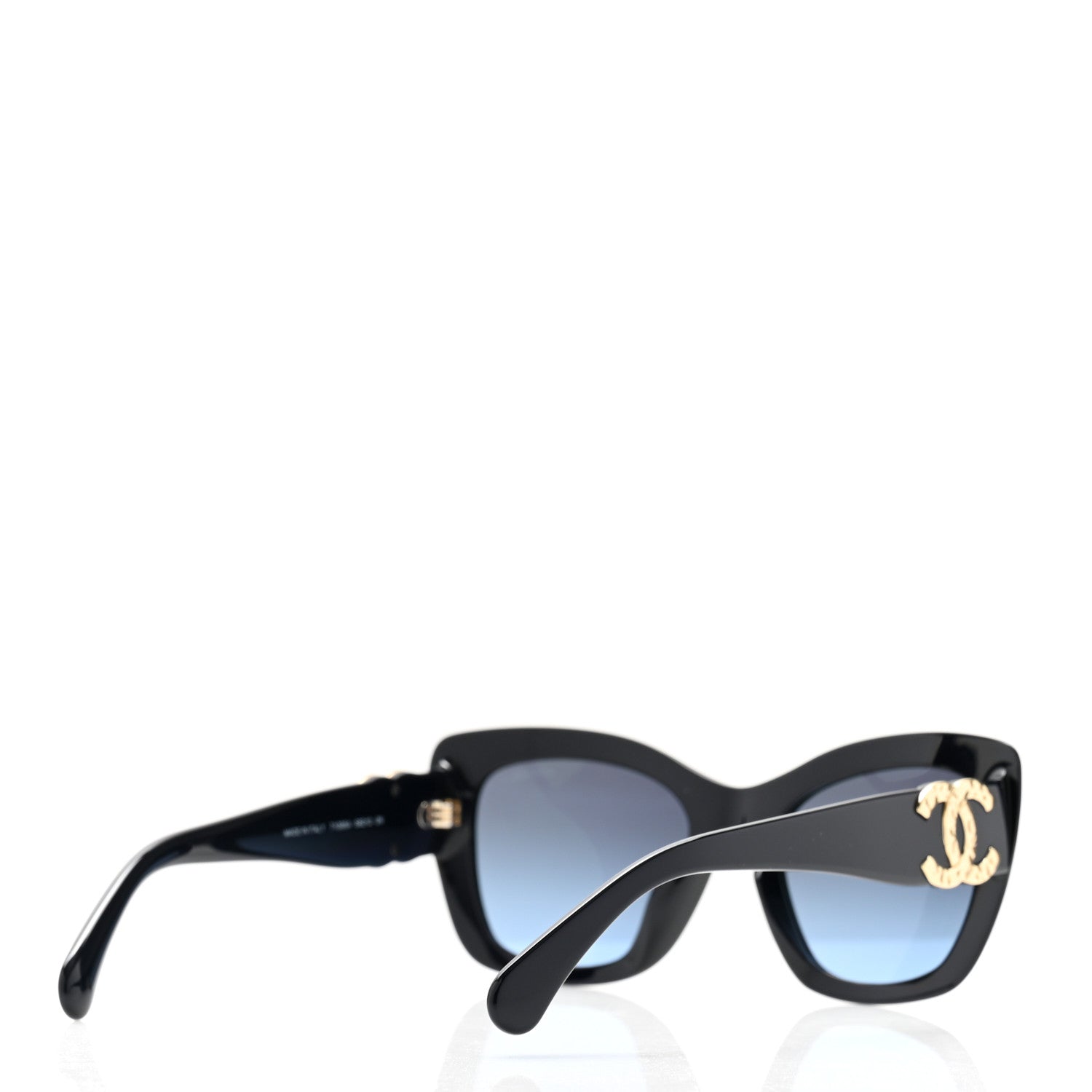 Chanel Acetate Square Sunglasses 71395A Navy 4 of 8