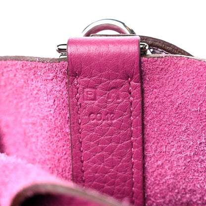 Hermes Taurillon Clemence Picotin Lock 26 GM Cyclamen 7 of 12