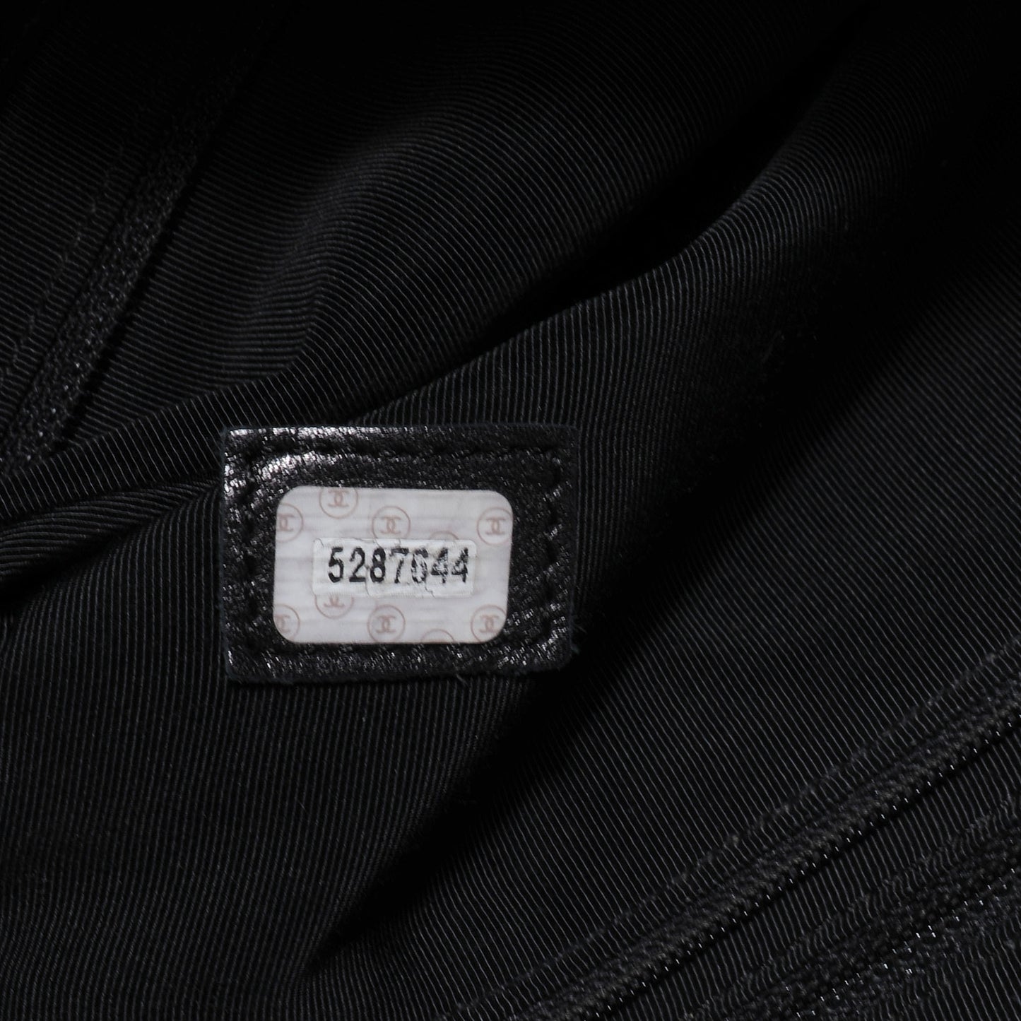 Lambskin Chain CC Small Tote Black