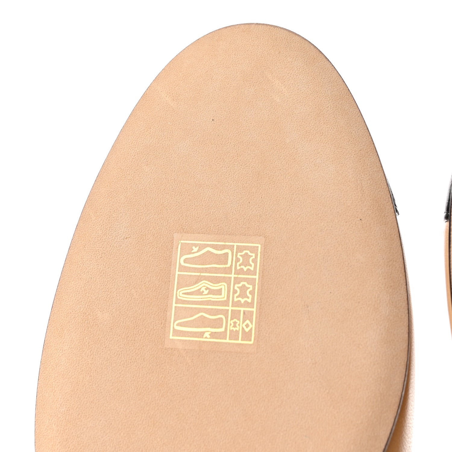 Chanel Lambskin Cap Toe CC Ballerina Flats 36.5 Beige Black 10 of 13