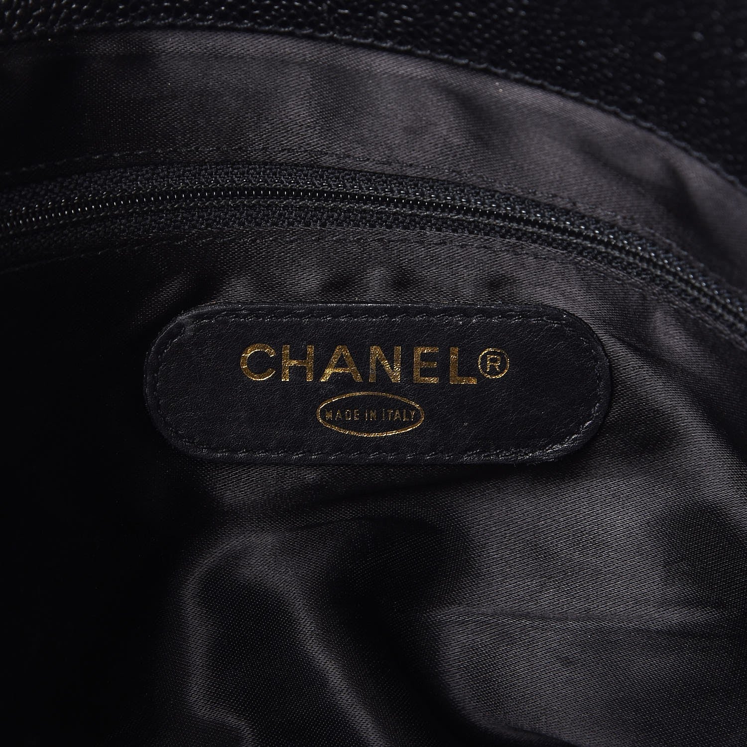 Chanel Caviar XL Weekender Bag Black 6 of 17