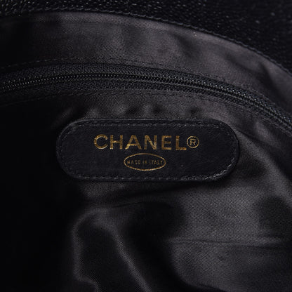 Chanel Caviar XL Weekender Bag Black 6 of 17