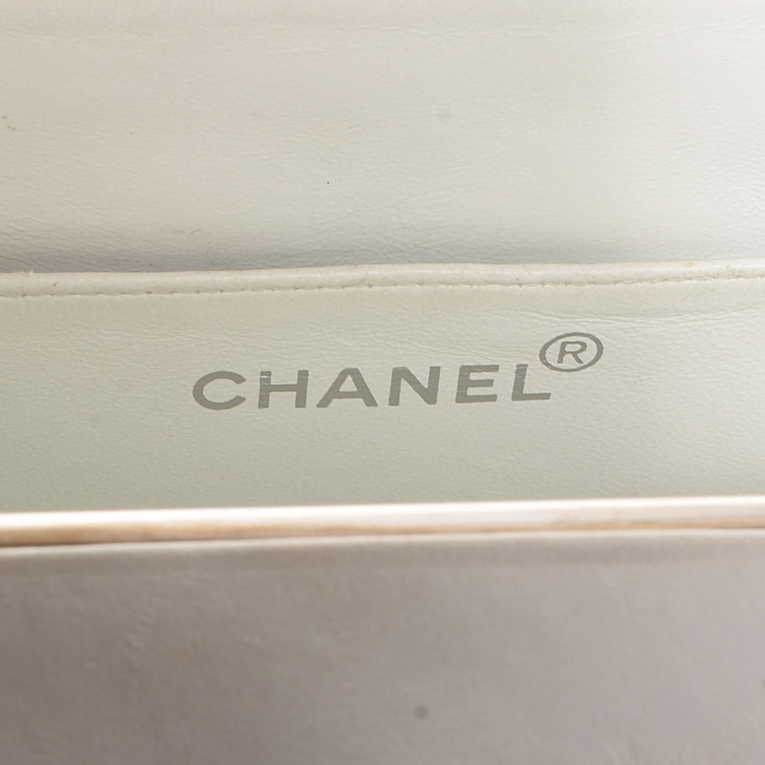 Chanel Patent Quilted Box Bag Beige 6 of 9