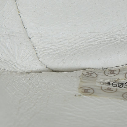 Chanel Caviar Quilted Medallion Tote White 8 of 19
