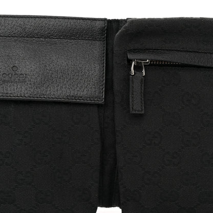 Gucci GG Monogram Double Pocket Belt Bag Black 8 of 11