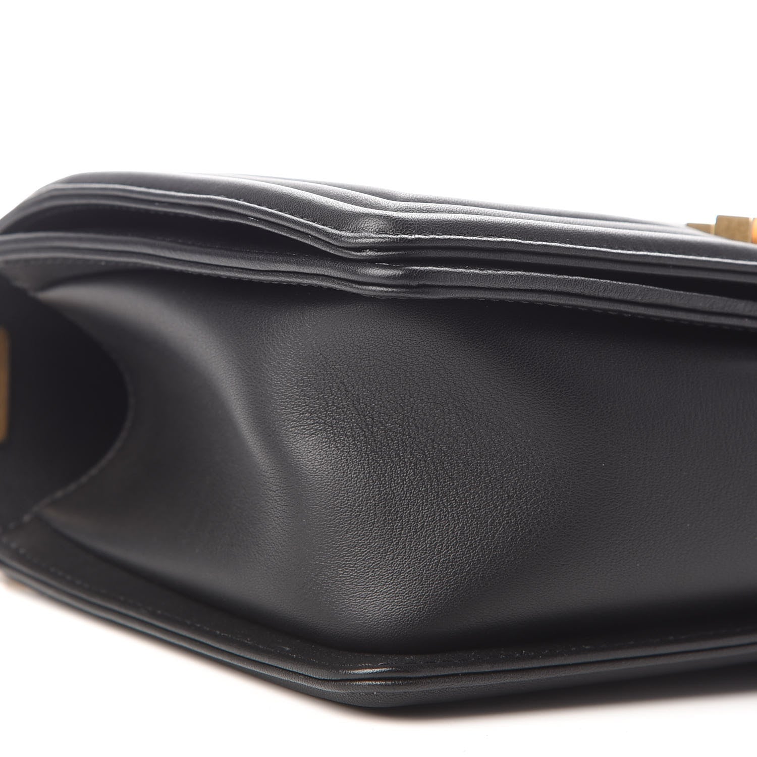 Chanel Lambskin Quilted Medium Boy Flap Black 7 of 8