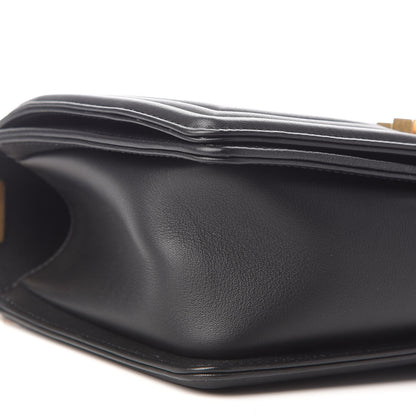 Chanel Lambskin Quilted Medium Boy Flap Black 7 of 8
