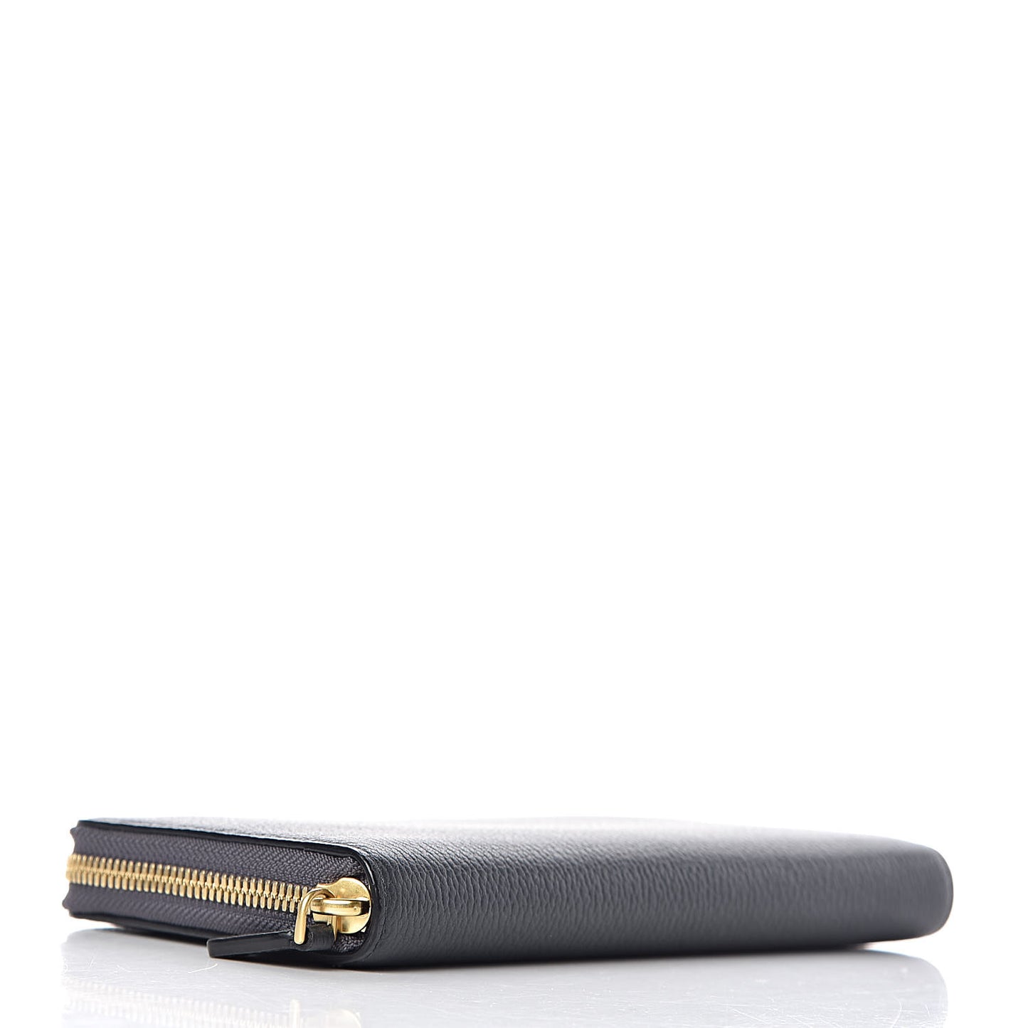 Calfskin Fontanellas Park Avenue Milla Zip Around Wallet Phantom Grey