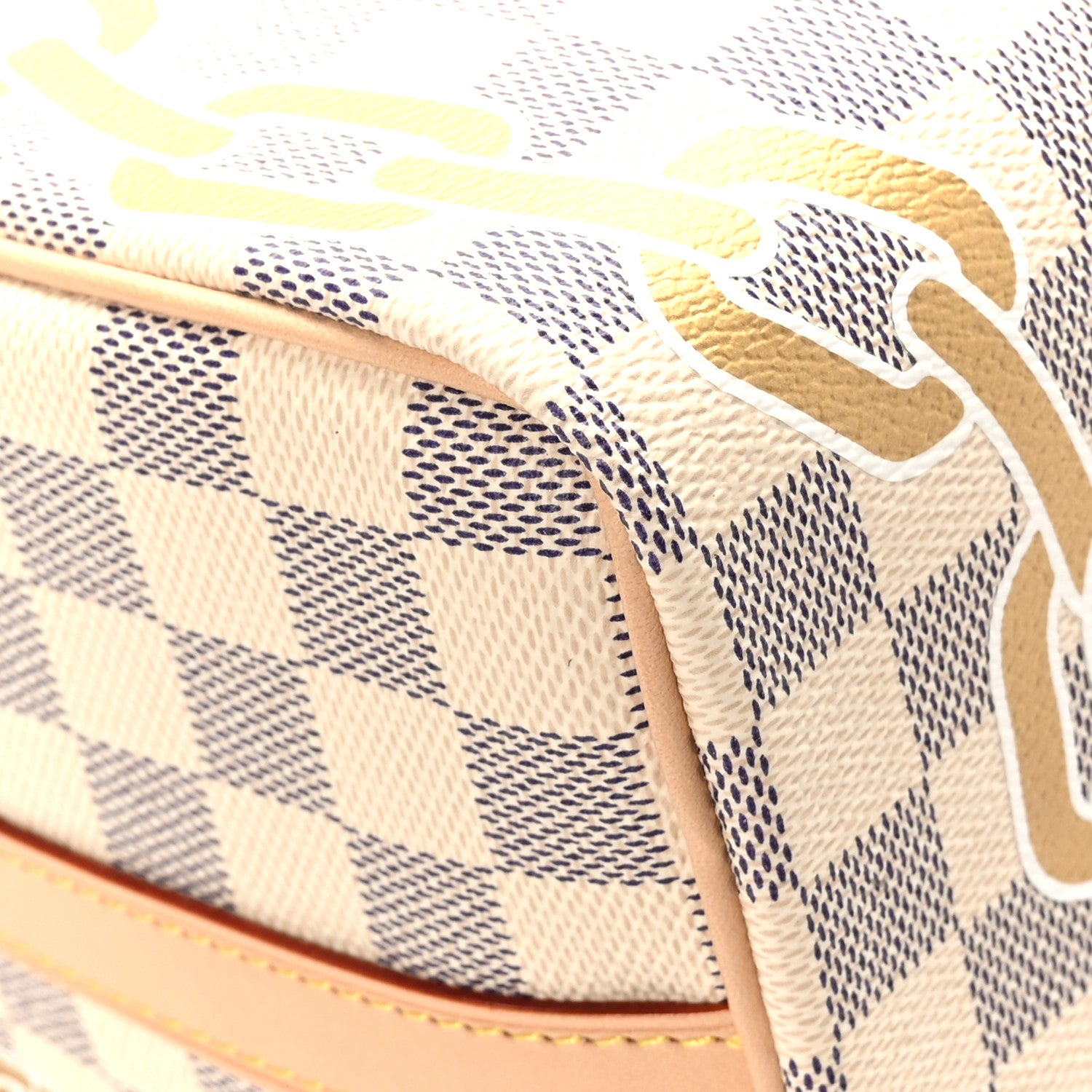 Louis Vuitton Damier Azur Nautical Speedy Bandouliere 25 10 of 11